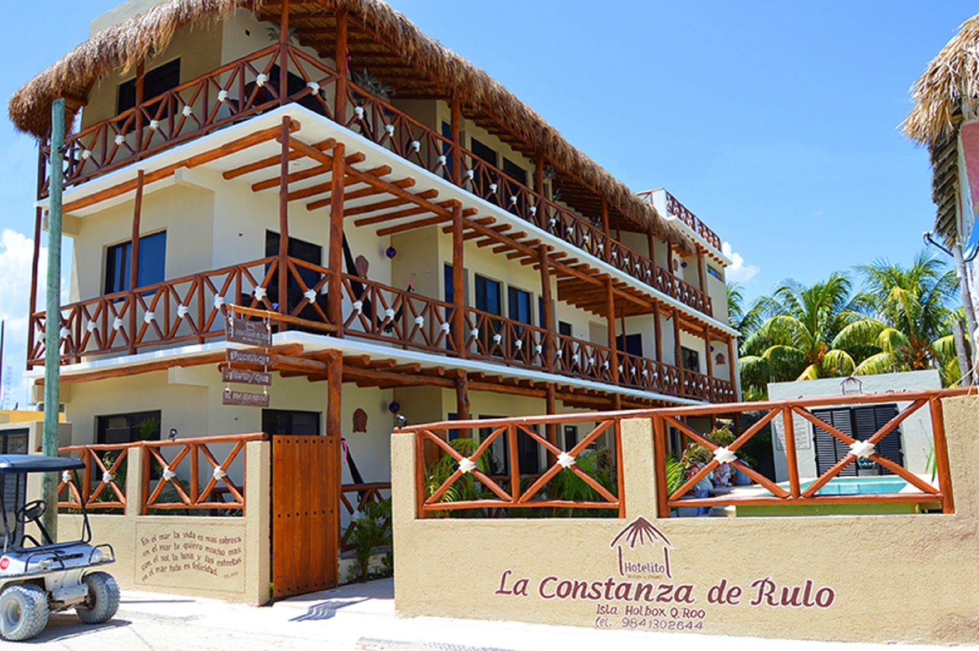 La Constanza De Rulo Hotel Isla Holbox Luaran gambar